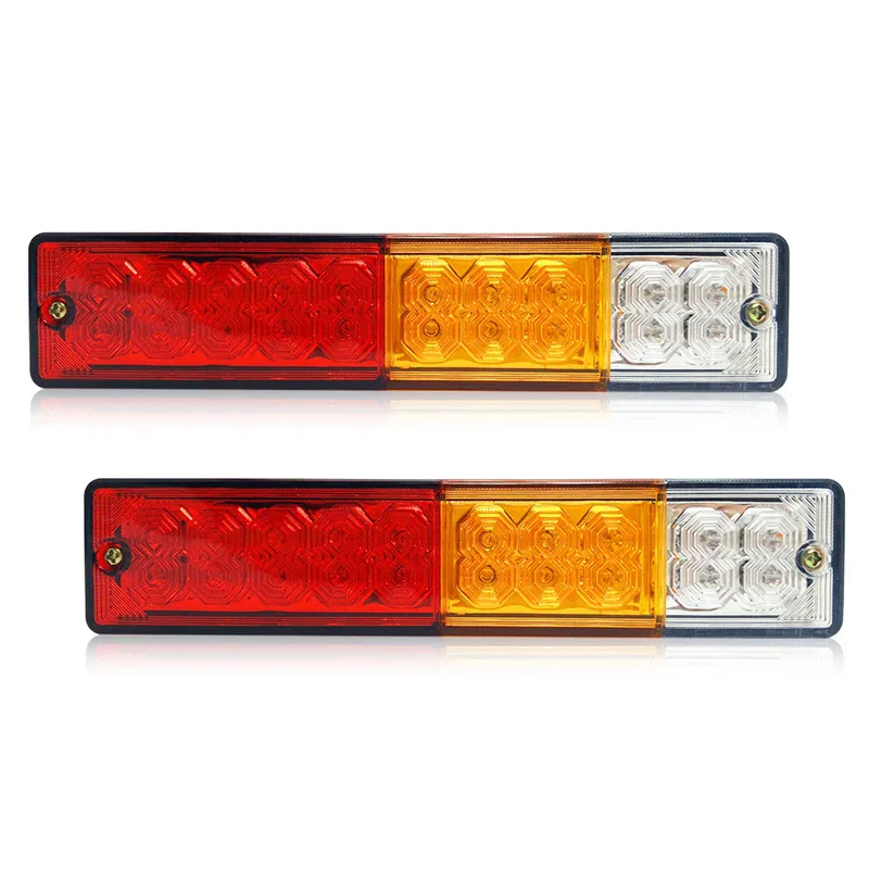 

20 LED 12V waterproof truck LED tail light, turn signal, reverse light, brake running light for truck, RV, UTV, camper