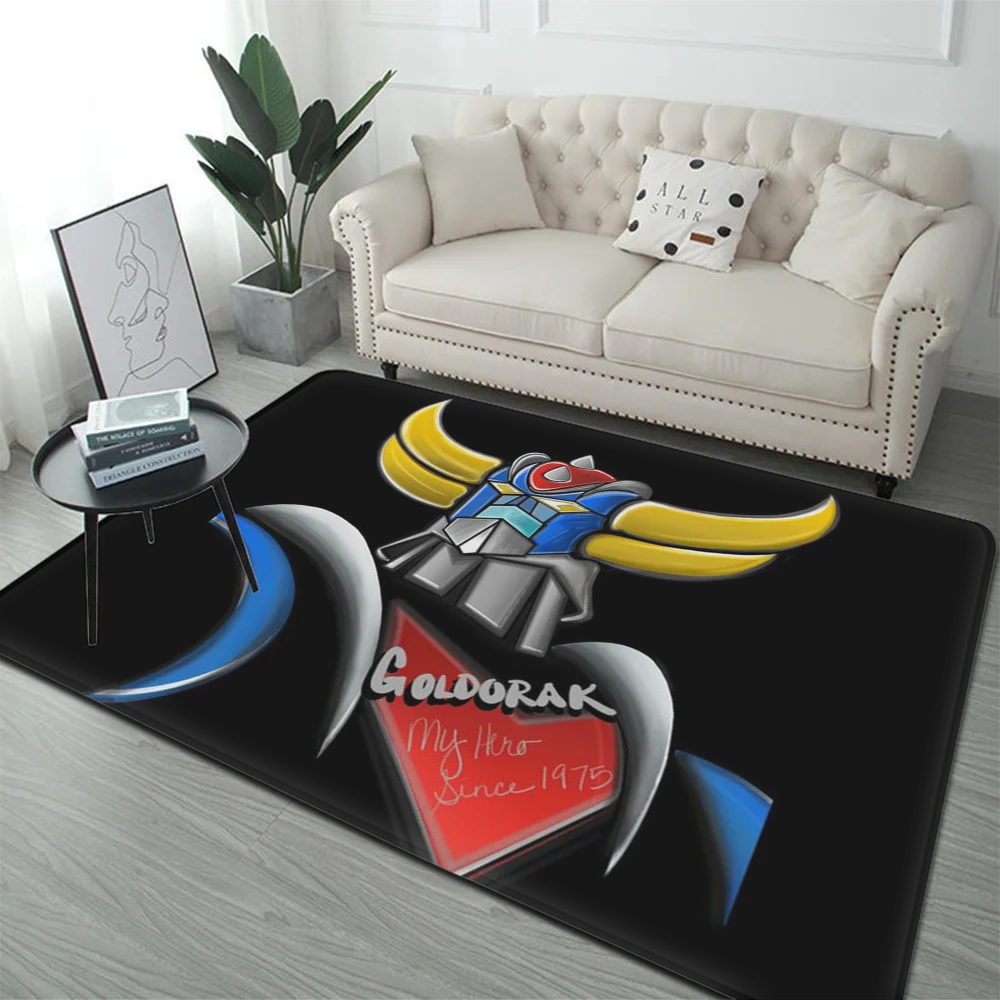 Goldorak Grendizer UFO Robot Goldrake Floor Mat Bath Mat Nordic Style Home Doormat Bathroom-Toilet Mats Bedroom Welcome Doormat