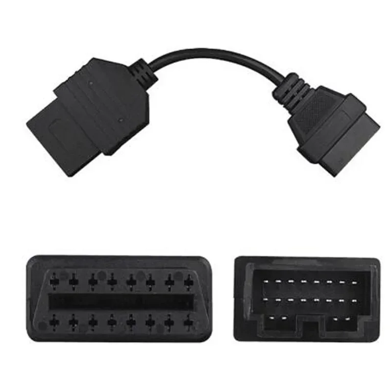 Para KIA 20 pines a 16 pines OBD2 OBD herramienta de diagnóstico escáner lector de código adaptador Cable conector de coche