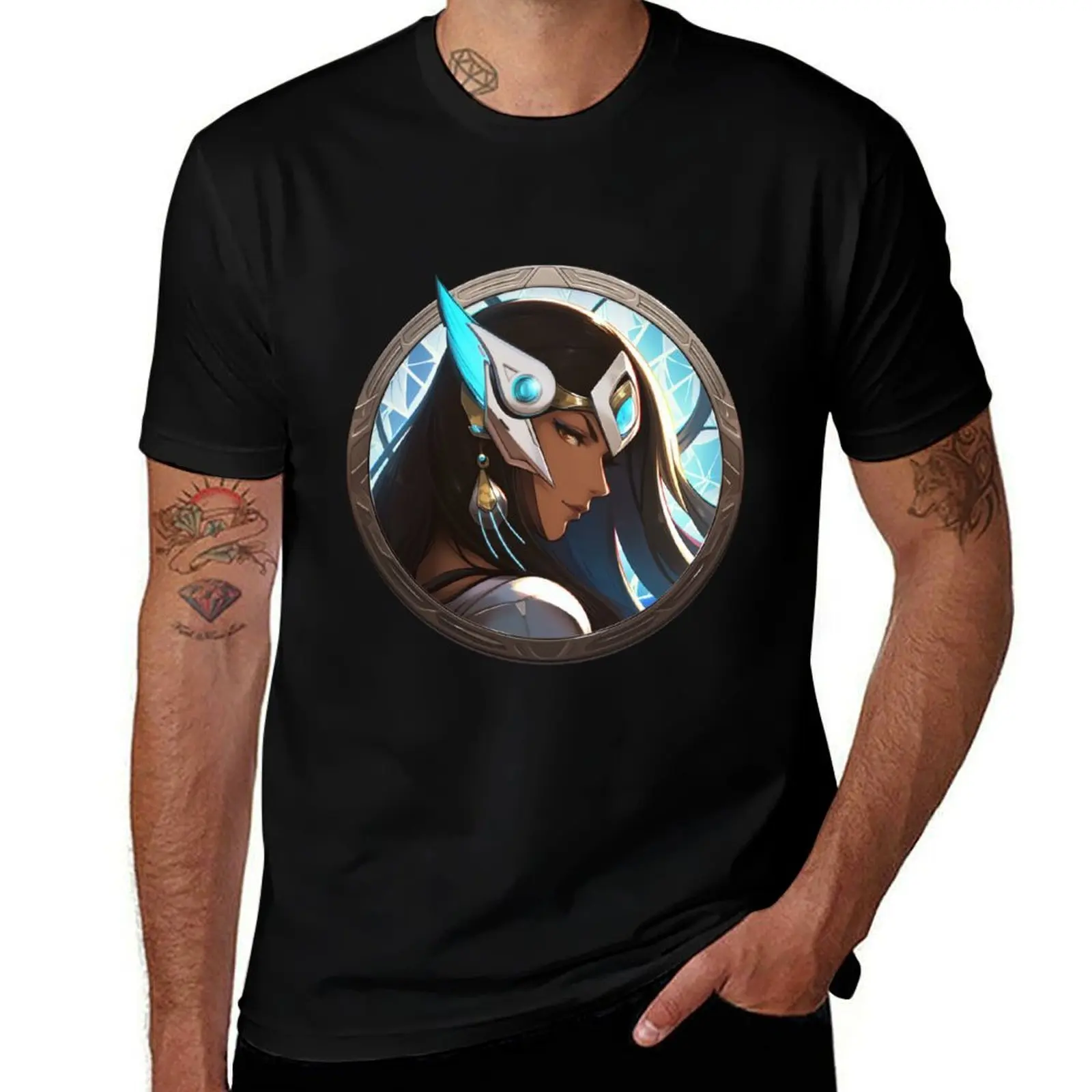 Photon Barrier Token T-Shirt Gym Exercise Short Sleeve T-Shirt