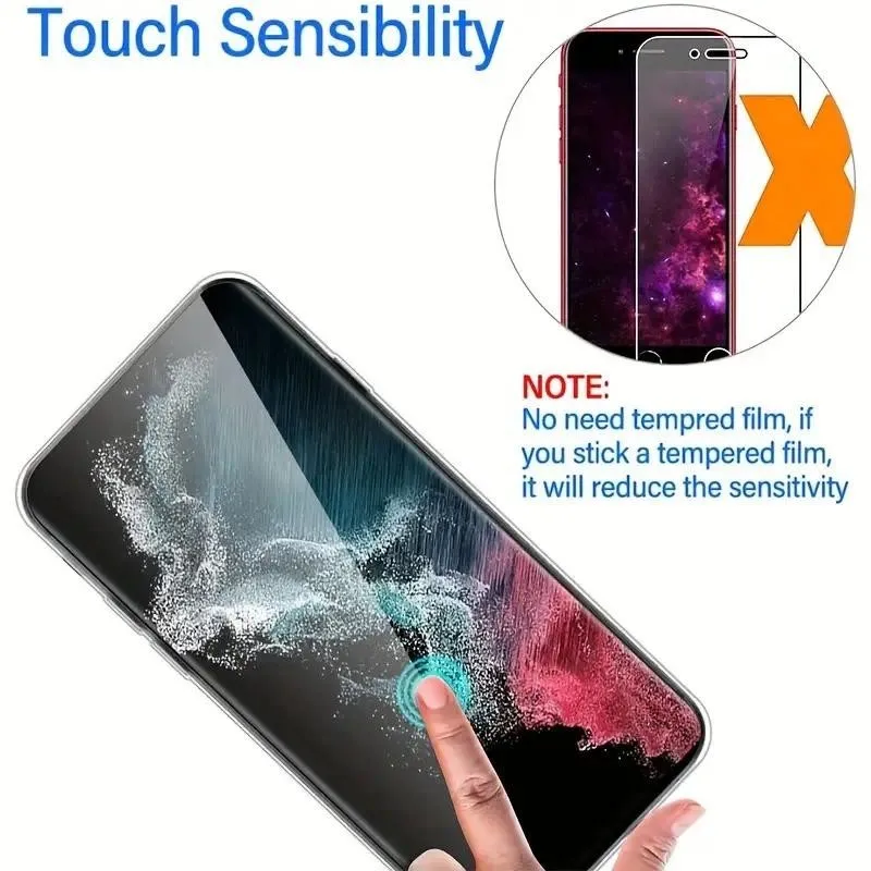 360 Full Body Protective Case Shockproof Transparent Cover For Samsung Galaxy S24 S23 S22 S21 S20 Plus Ultra A13 A14 A15 A33 A34