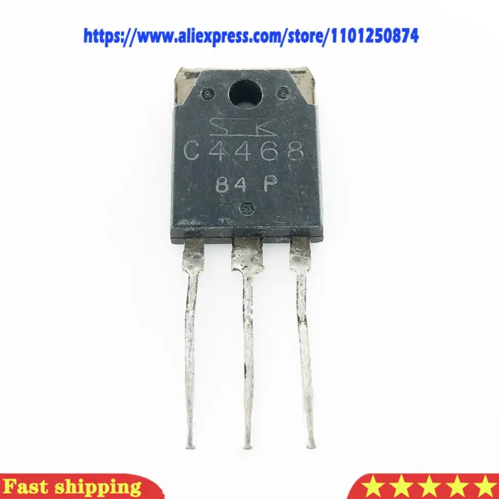 10pcs/lot=5pair（5pcs A1695 +5pcs C4468）2SA1695 2SC4468 TO-3P dedicated stereo pair new original