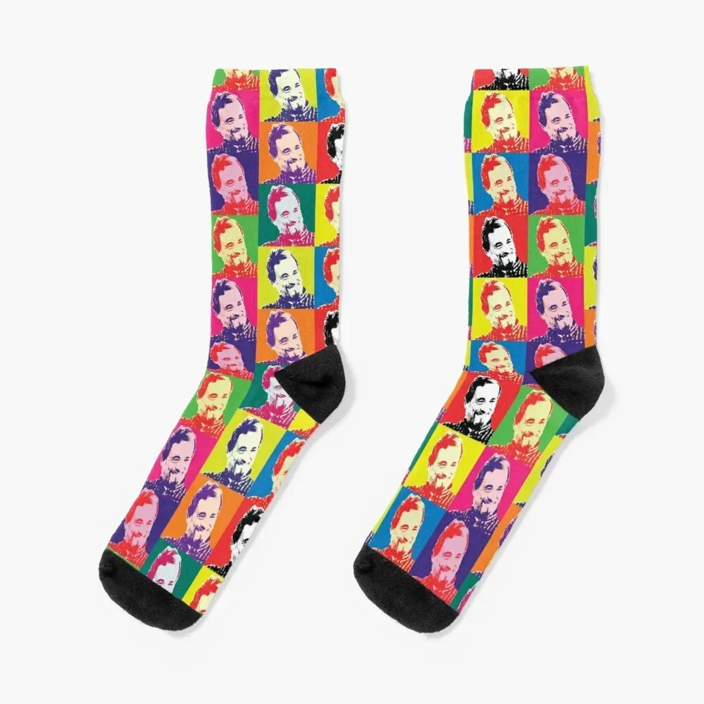 

Stephen Sondheim [PopArt] Socks custom cotton Woman Socks Men's
