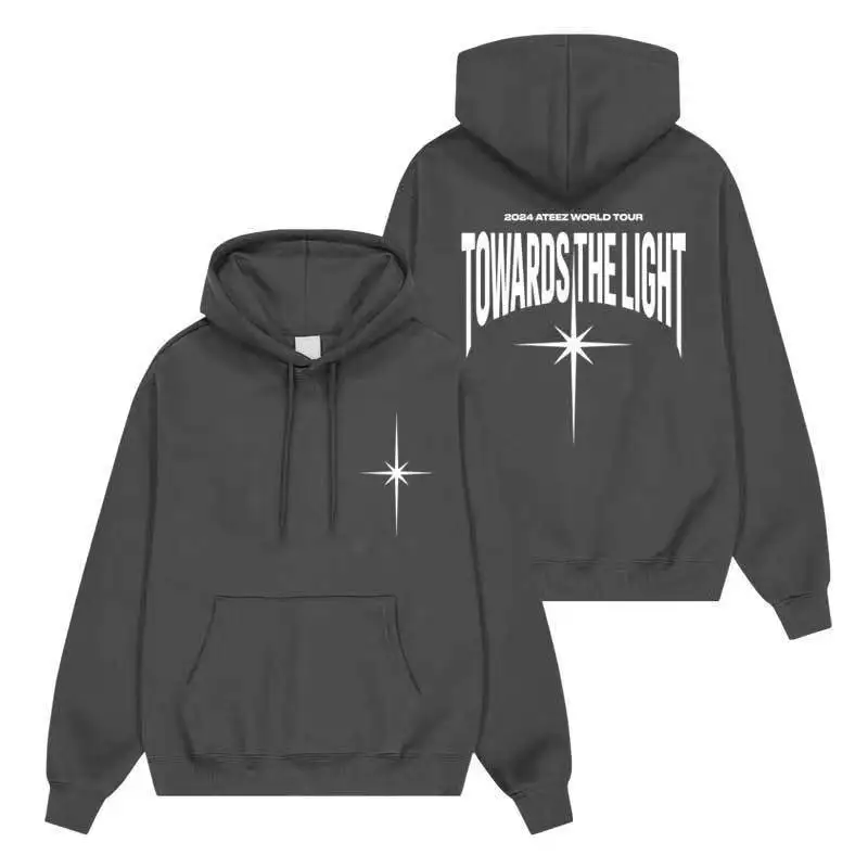 Kpop ATEEZ 2024 TOWARDS THE LIGHT WILL Men/Women Hoodie Long