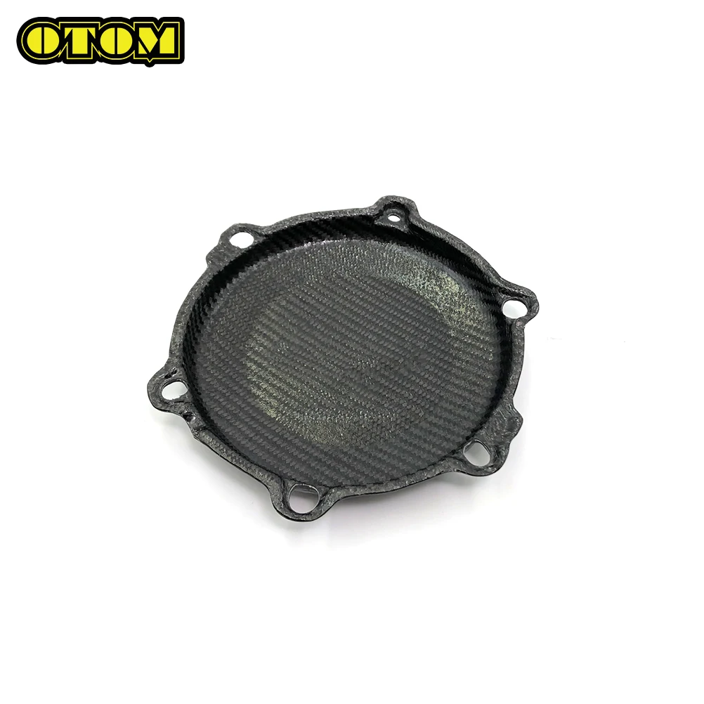 OTOM 2008-2023 Motorcycle Clutch Cover Guard Carbon Fiber Engine Protector YZ250 YZ250X YZ250F WR250F YZ450F WR450F DT230 MT250 - view 3