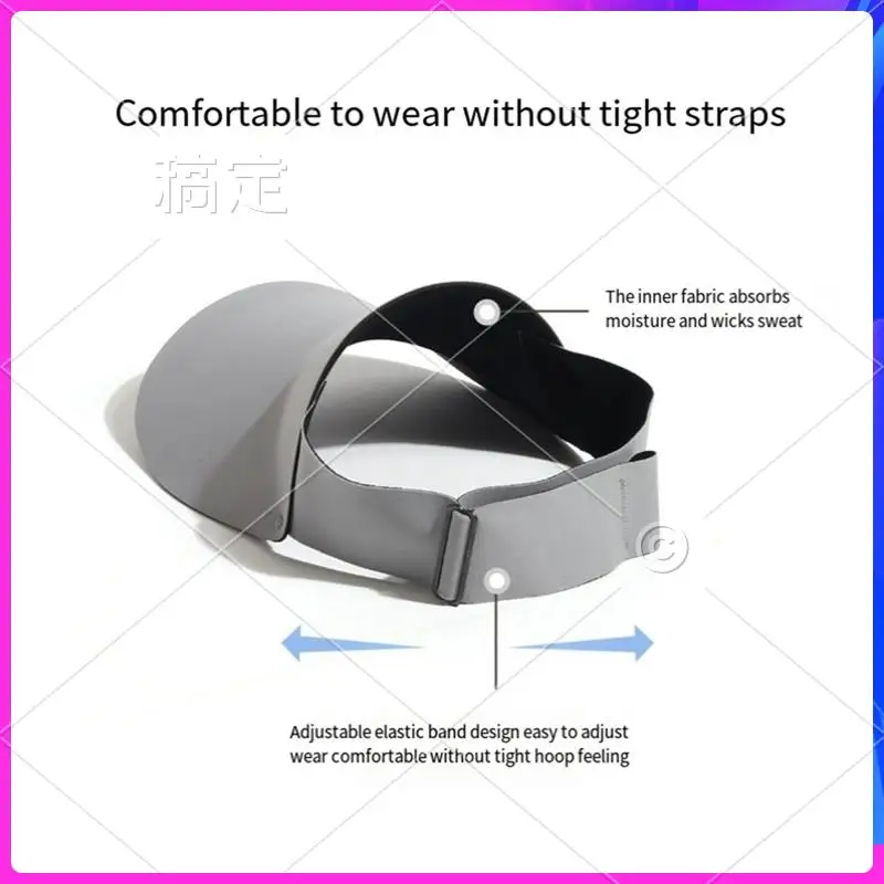 

AUU-темно-серый цвет, регулируемый акриловый анти-УФ-топ, воздушная теннисная шляпа от солнца для бега, летняя уличная шляпа с большими полями