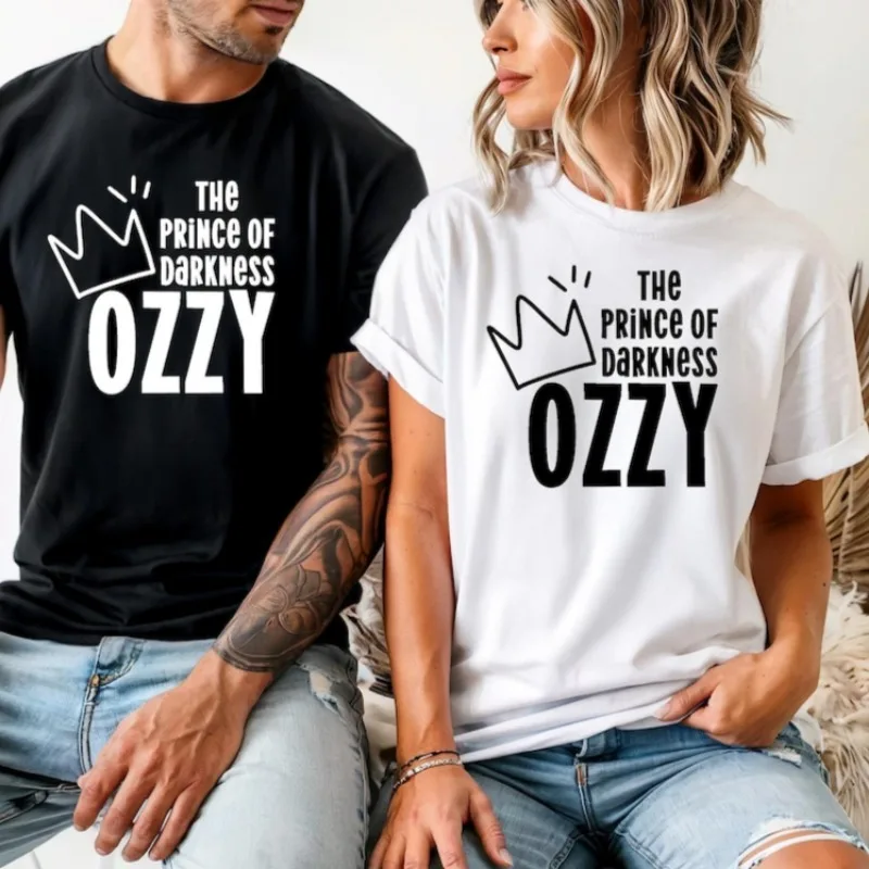 

Футболка Ozzy Osbourne Merch 2025 для мужчин и женщин, модная футболка с коротким рукавом, забавная футболка унисекс, топы в стиле хип-хоп, футболки, повседневная рубашка для мужчин