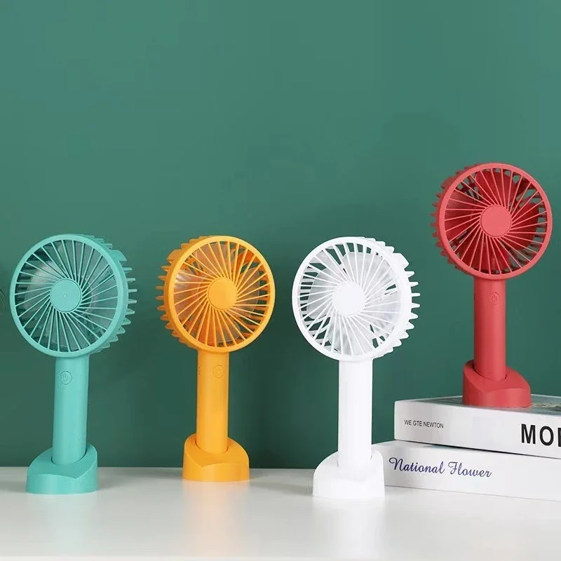 2024 New Handheld USB Fan Mini Electric Fan Outdoor Portable Fan