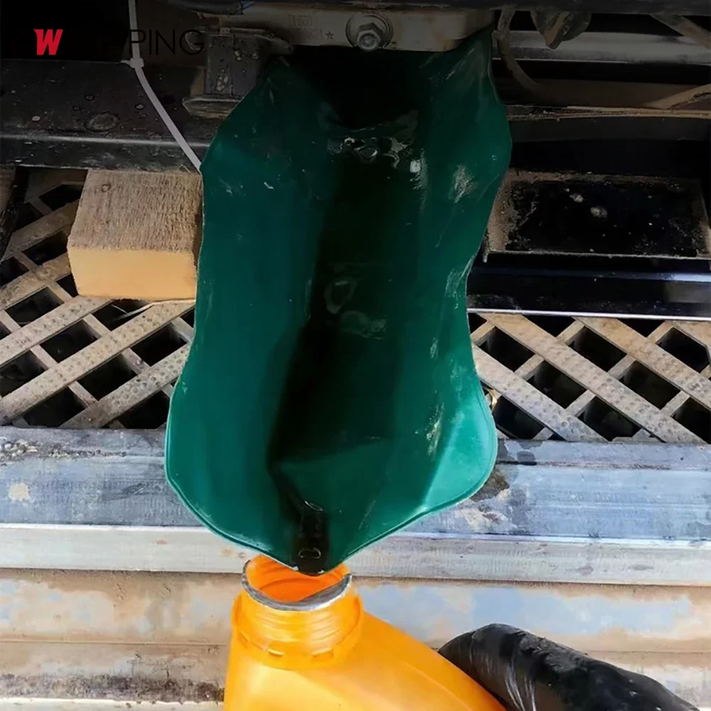 

Shape Folding Funnel Flexible Oil Guide Plate Car Oil Guide Tool Restore Original State Drainage for Motorcycle Car Accessories