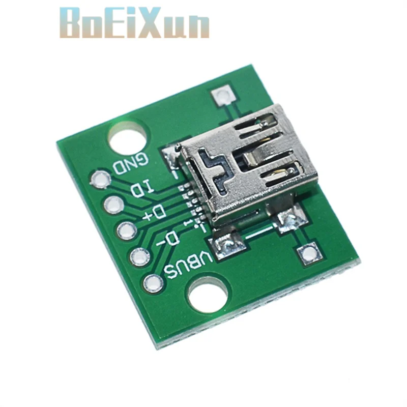 Imagem -06 - Micro Mini Usb Tipo-c Masculino Usb 2.0 3.0 3.1 Conector Fêmea Interface para 2.54 mm Dip Pcb Conversor Adaptador Breakout Board 10 Peças