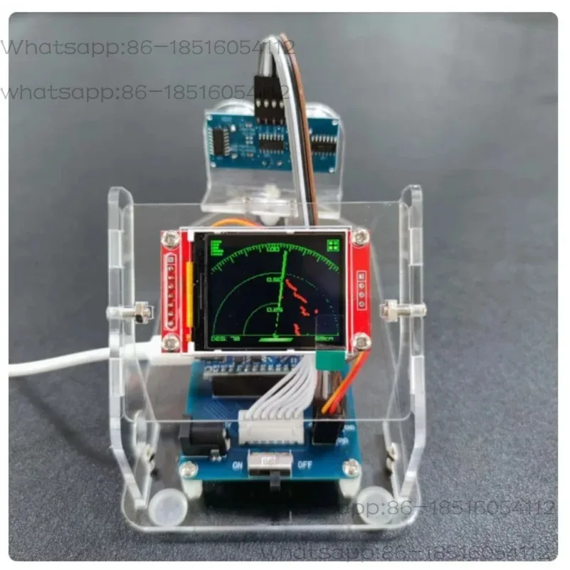 

Ultrasonic Radar Scanning Student Technology to Make Diy Creative Toys Manual Children's Programming Detection Machine