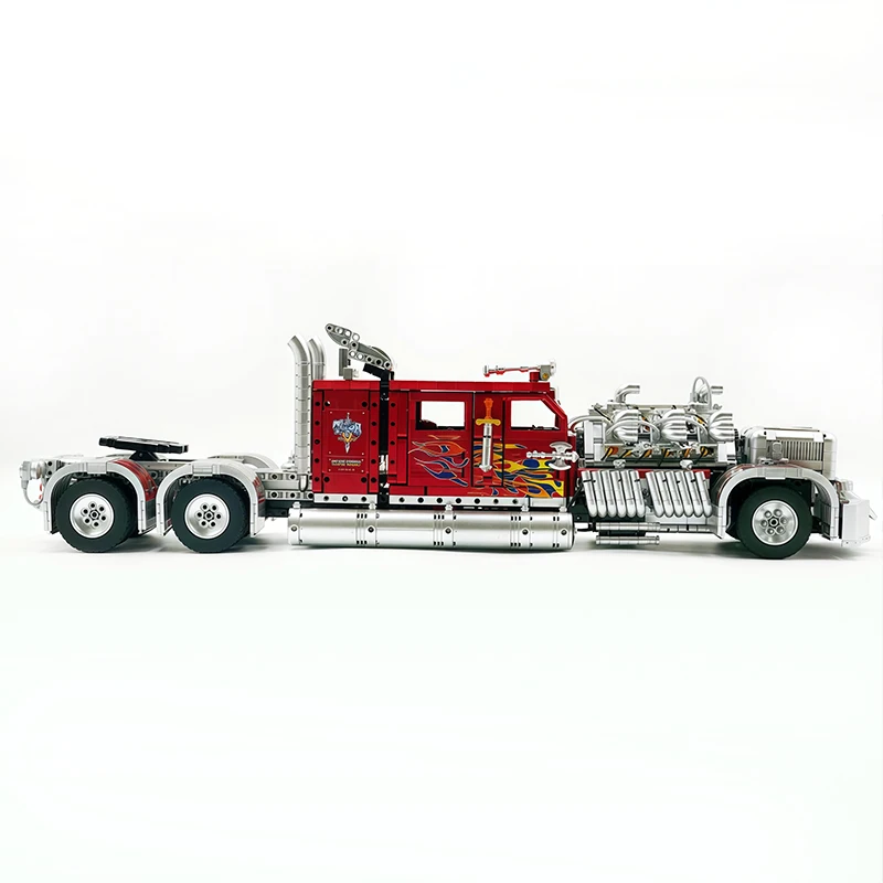 Alta qualidade em estoque y18066 moc técnico rc thor 24 caminhão bloco de construção tijolos montagem modelo diy brinquedos meninos presentes natal