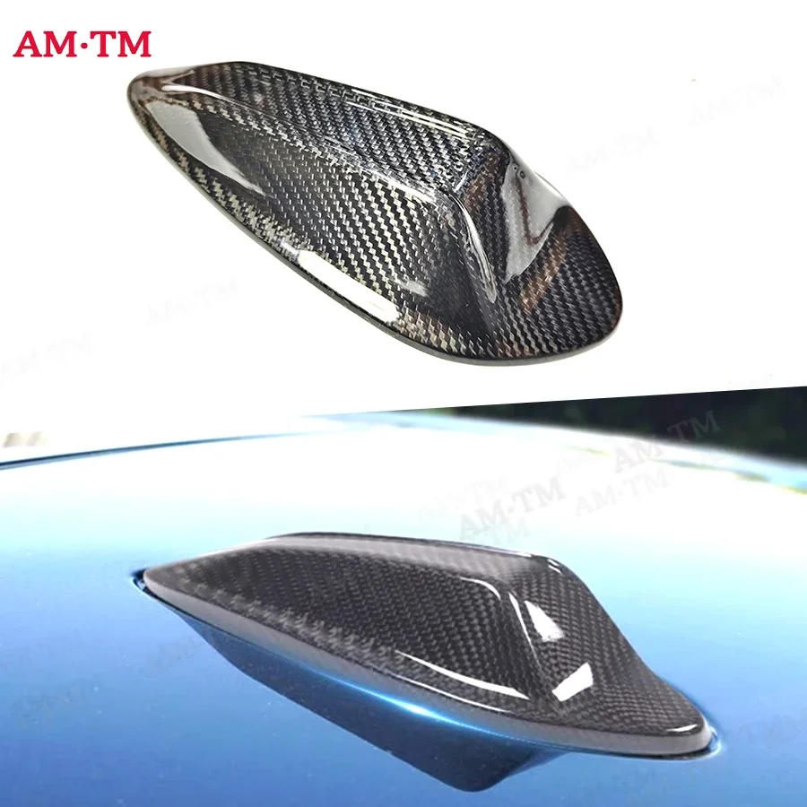 For BMW 2 3 4 serie G42 G20 G22 M2 G87 M3 G80 M4 G82 Carbon fiber antenna cover shark fin signal cover decorative cover Body Kit