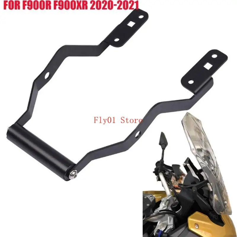 

Iron Map & Smartphone Stand Adjustable Motorcycle Phone Mount 360 Degree Rotation Phone Holding for F900XR 2020 2024