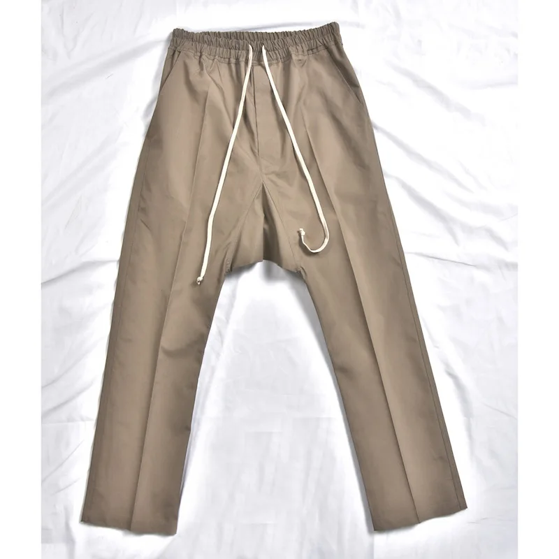 

High Street Japanese Style Cotton Casual Trousers Streetwear Y2k Men's Fashion Pants Men's Clothes Women's Clothing