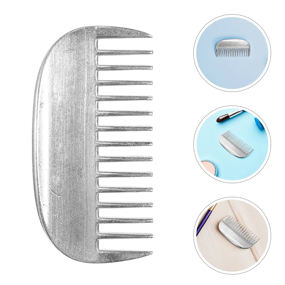 

3Pcs Pet Grooming Comb Polished Surface Unique Tooth Spacing Wide Tooth Grooming Tool for Cats Dogs Horses Pet Deshedding Brush
