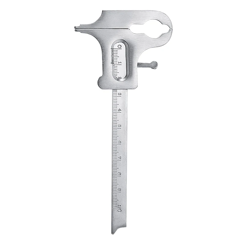 

✰ ✪ Стоматологический калипер-линейка с цифровой разметкой для измерения зубов, из нержавеющей стали, для измерения, стоматологические хирургические инструменты