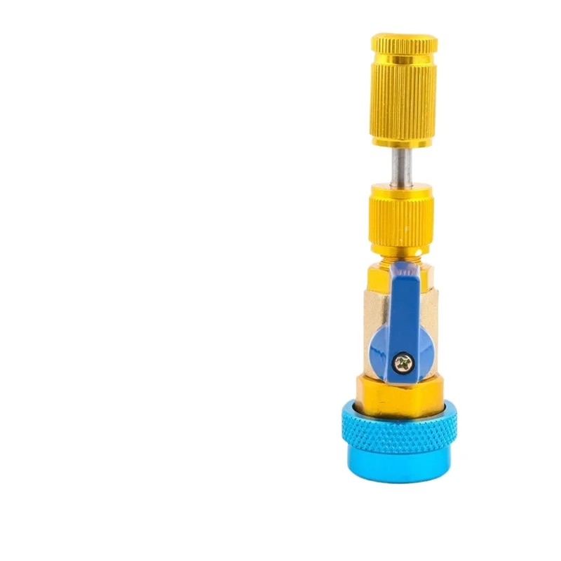 For Valve Core Valve Needle Quick Replacement Removal Tool Automotive Air Conditioning Maintenance Wrench