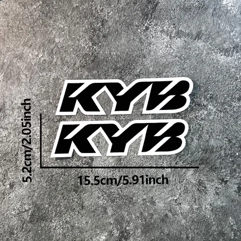 2 Шт. Наклейки На Переднюю Вилку Мотоцикла KYB