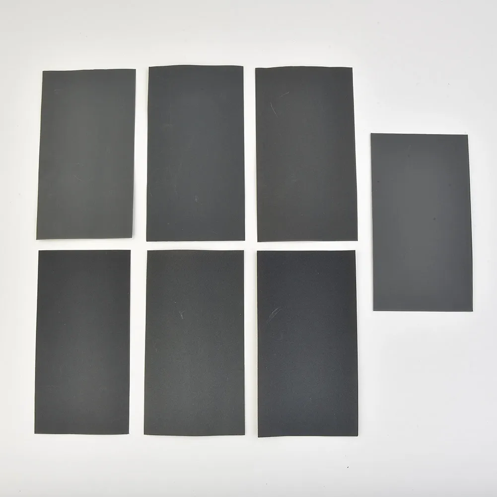 70pcs Kertas Amplas Basah/Kering 600 800 1000 1200 1500 2000 2500 Grit Tahan Air Untuk Pengamplasan Otomotif Kayu Furnitur