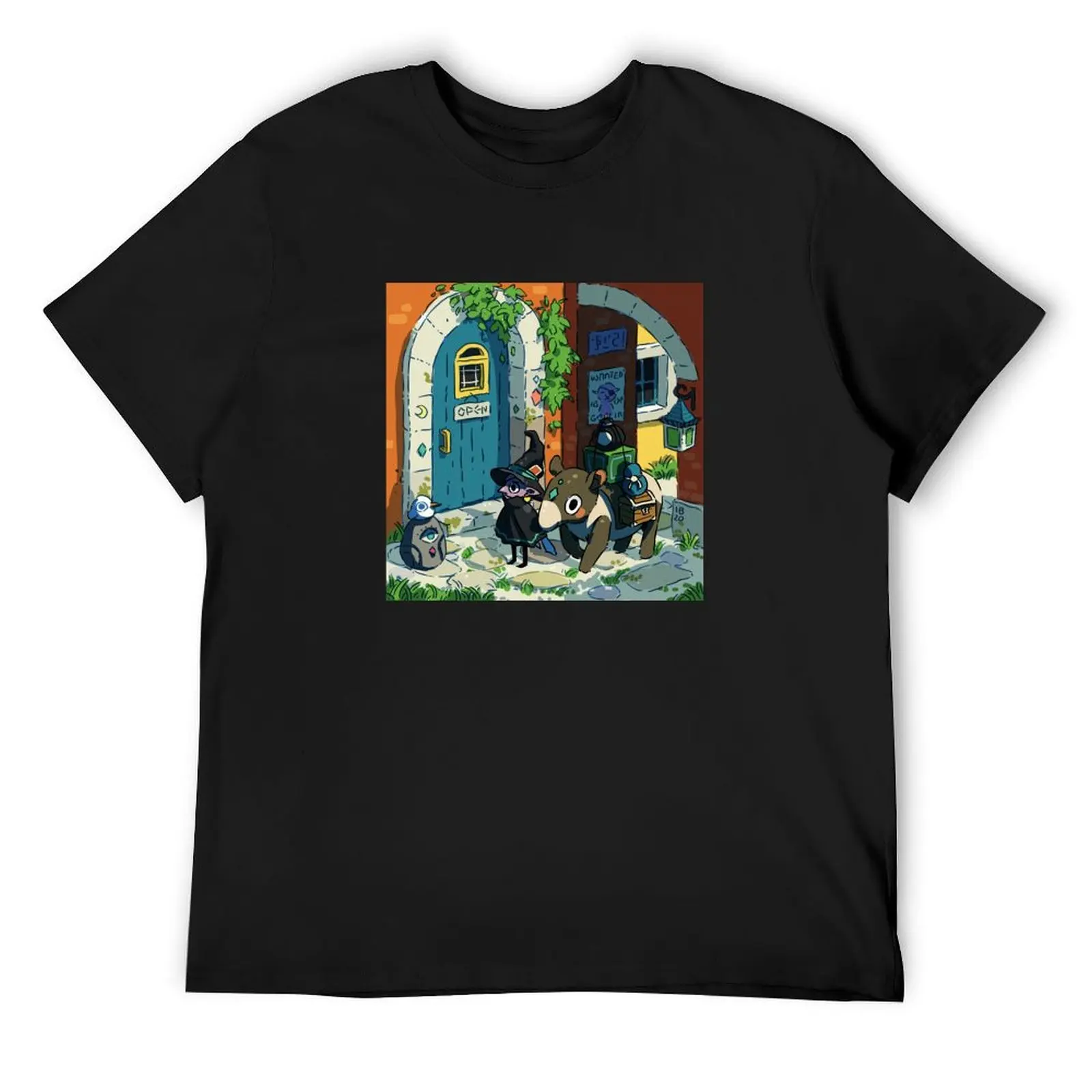 

Goblin T-Shirt oversizeds rapper graphic tees hippie clothes compression shirt men