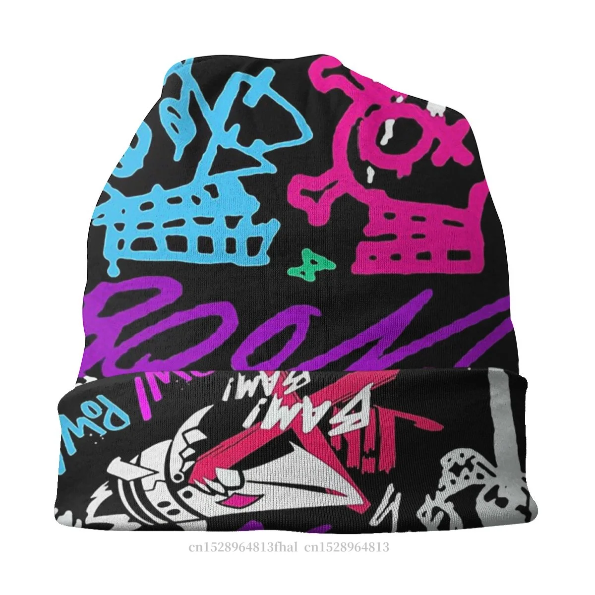 Boom Jinxed Monkey Pow Pow Vi Bam Bam Bonnet Homme Skullies Beanies Hat Arcane League of Legends TV Creative Cotton Hats