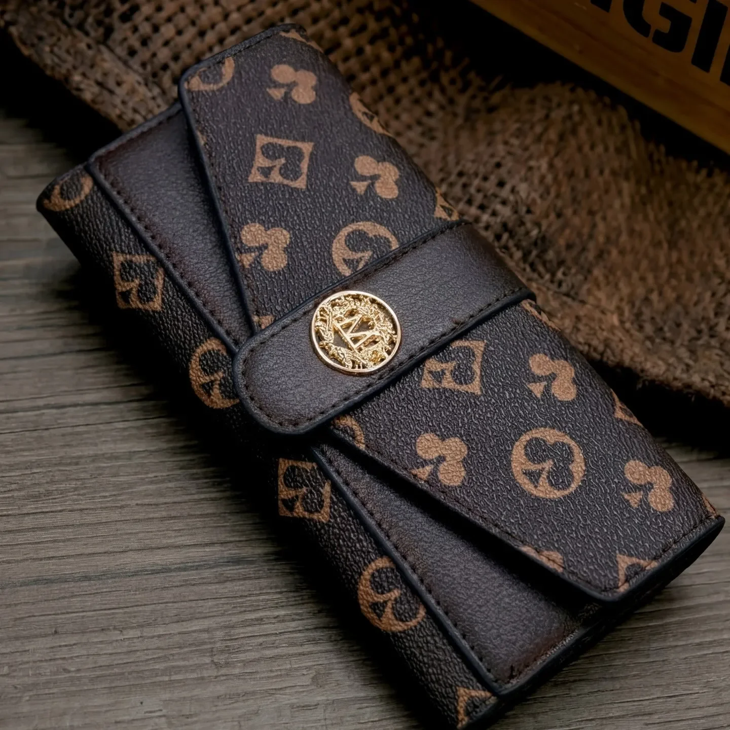 

Three-Fold Printed Wallet Multi-Card Wallet Card Bag Wallet 2026