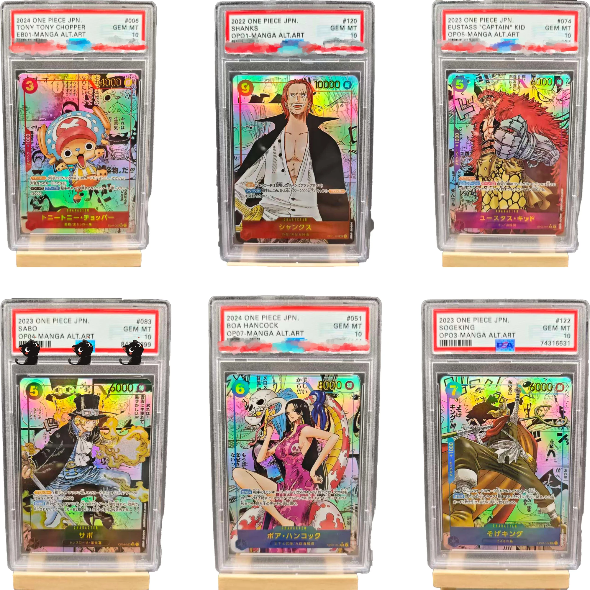 Diy Psa10 2025 ONE PIECE OP11 JPMONKEY D.LUFFY3RD ANNIVERSARY-GOLD  Self Control Collect Signature Trading Flash Card Anime Gift