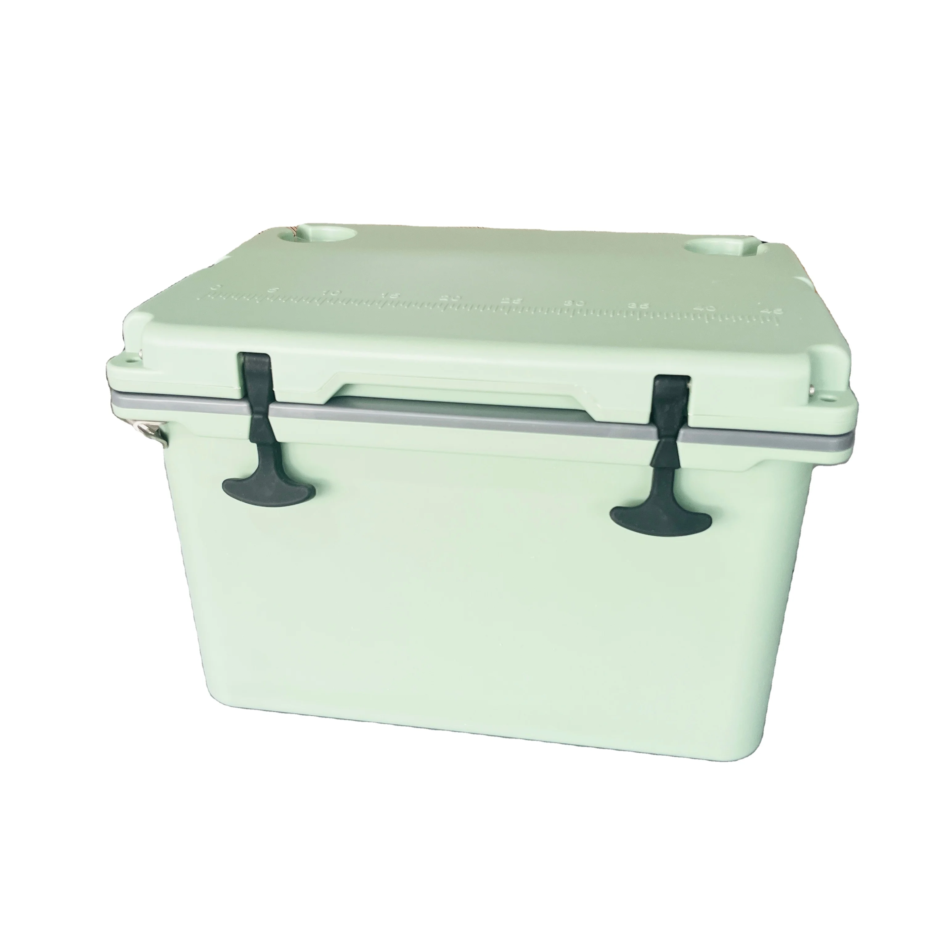 

Оптовая продажа, индивидуальный цвет, американский стиль 37QT, биопищевой пищевой пенопласт, изолированный холодильник, контейнер для жесткого льда для рыбалки