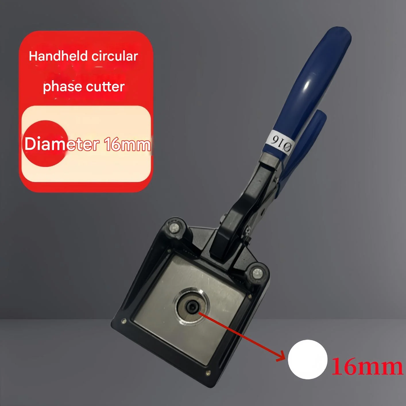 Handmatige ronde stansmachine 10mm-50mm, foto-snijder, stans voor papier, visitekaartjes, knutselwerk, doe-het-zelf projecten