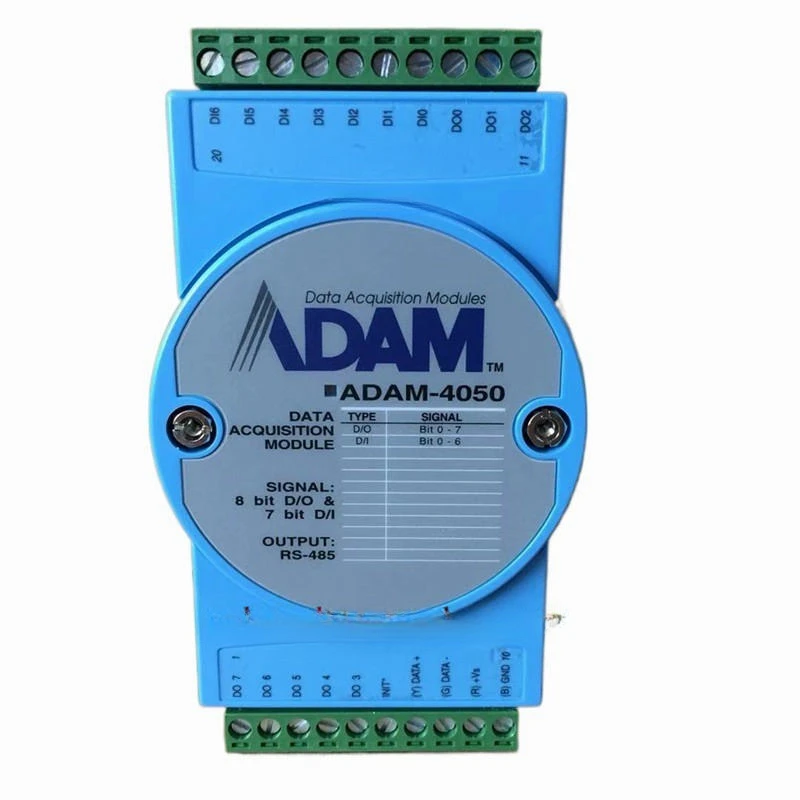 1pcs For Advantech ADAM-4050 Digital I/O Module 7-Input 8-Output ADAM-4050-F