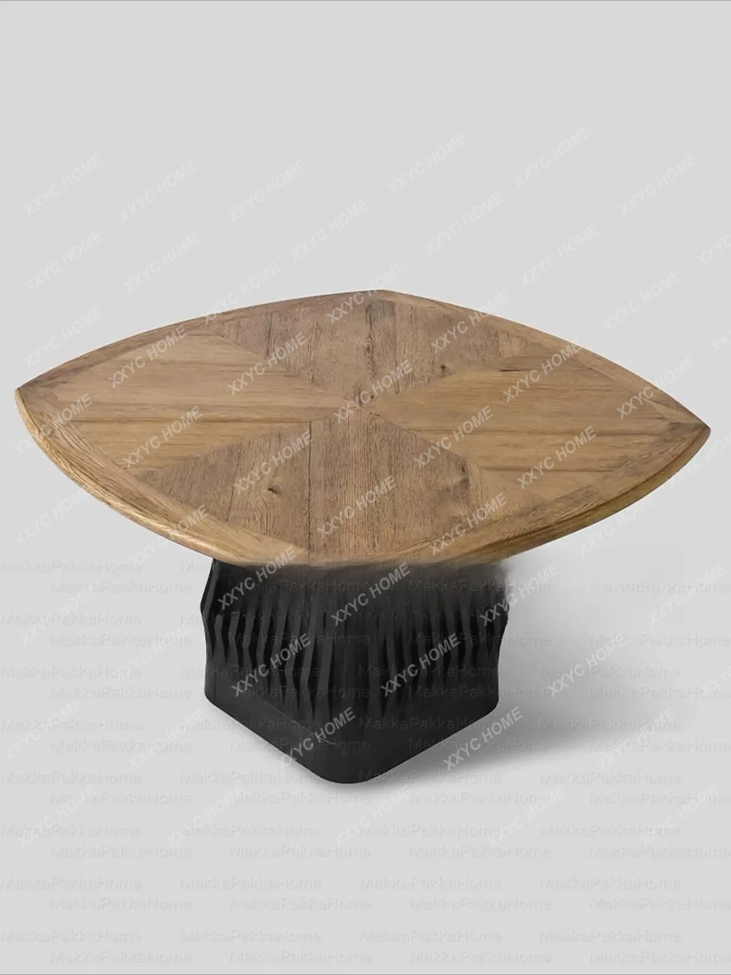 

YYVv Medieval Solid Wood Square Dining Table Home Retro Art Dining Table Coffee Table X