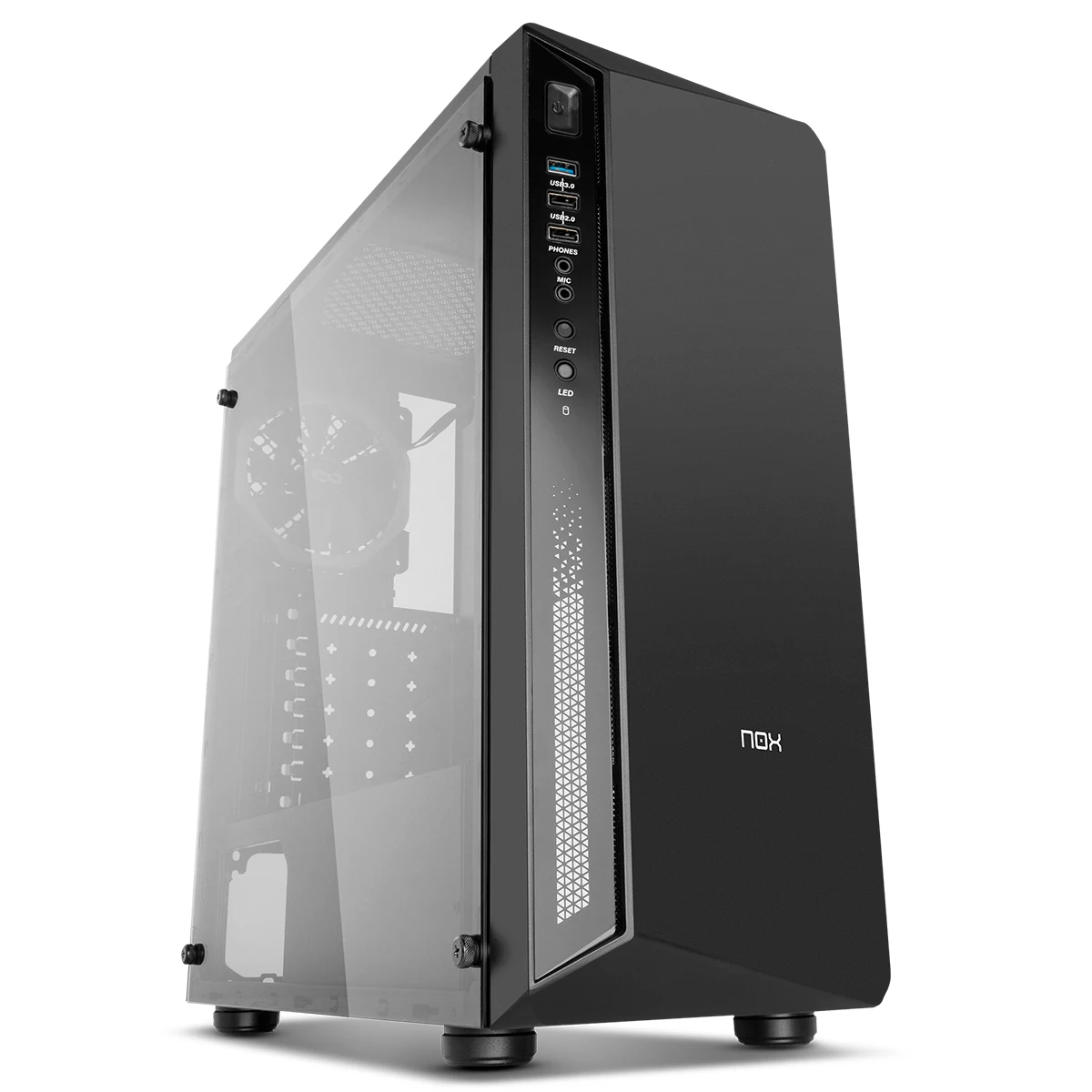 Semitorre ATX NOX Infinity Atom  RGB