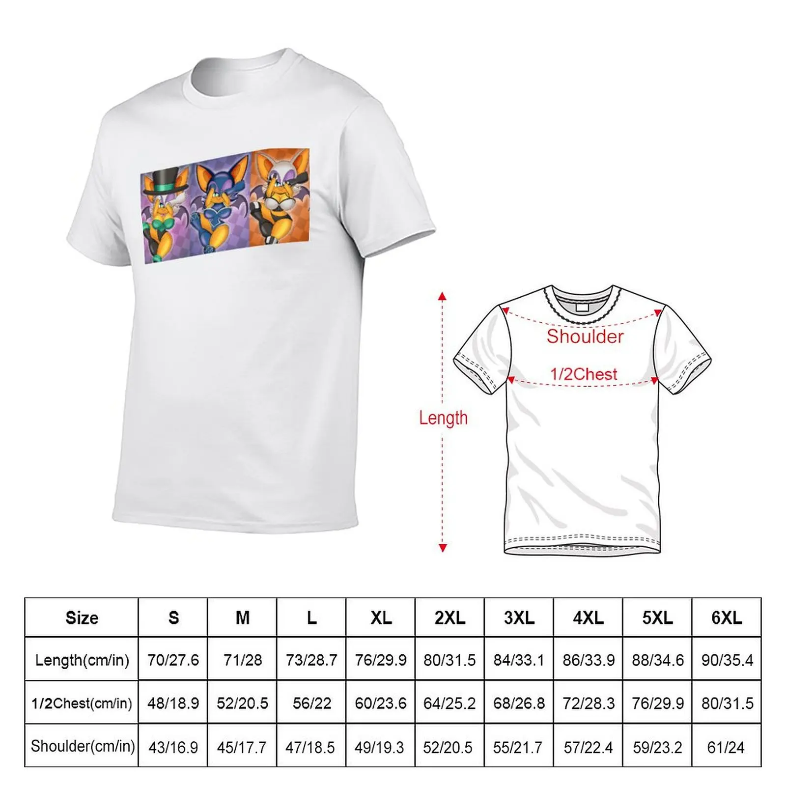 Rouge Costumes T-Shirt Cool Feeling Summer Tee Shirt