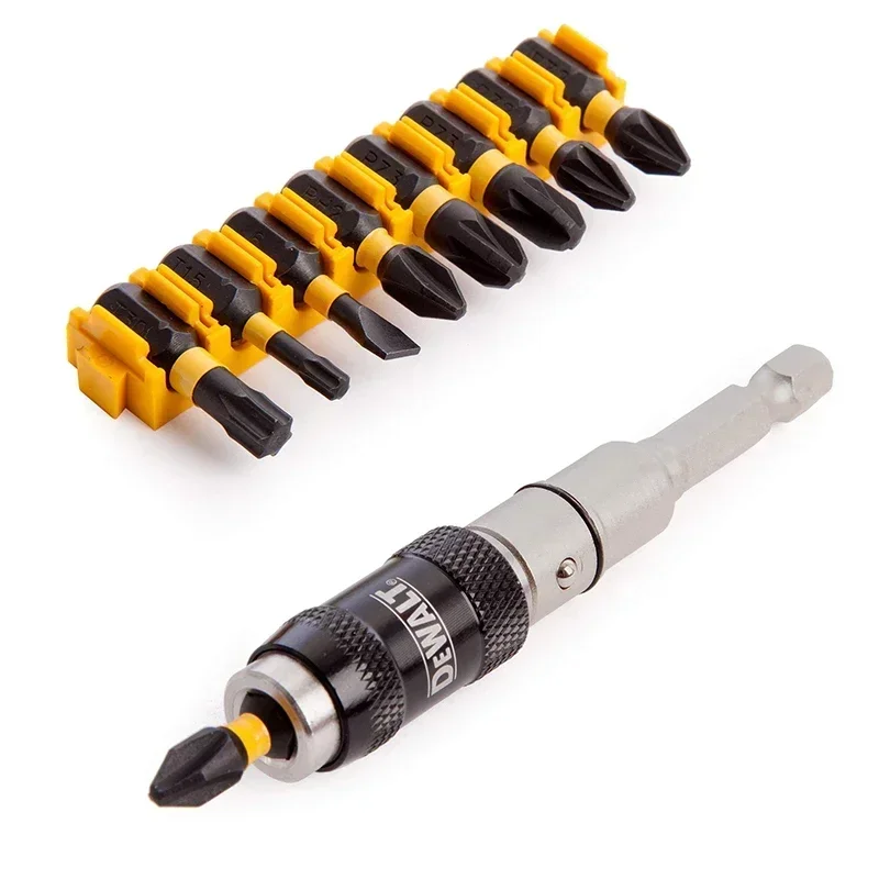 DEWALT DT70518 Set of 10 Piece with Pivotal Insert Holder Magnetic Corner Connecting Rod Power Tool Accessoriess DT70518T-QZ