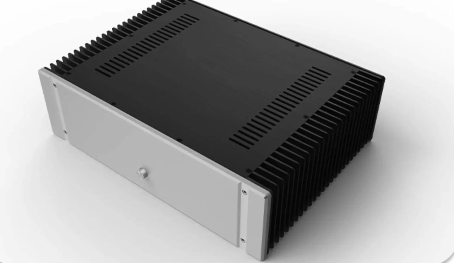 4314 Vollaluminium-Verstärkergehäuse / Vorverstärkergehäuse / AMP-Gehäuse DIY-Box (430 * 130 * 310 mm)