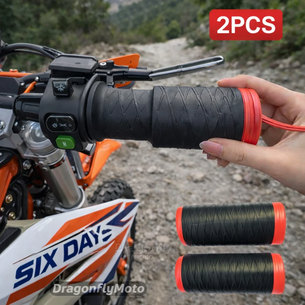 

Motorcycle Silicone Handlebar Cover For EXC EXC-F XC-W TPI Six Days Self Shrinking Non-Slip Motorcycles Grip Covers Sleeve
