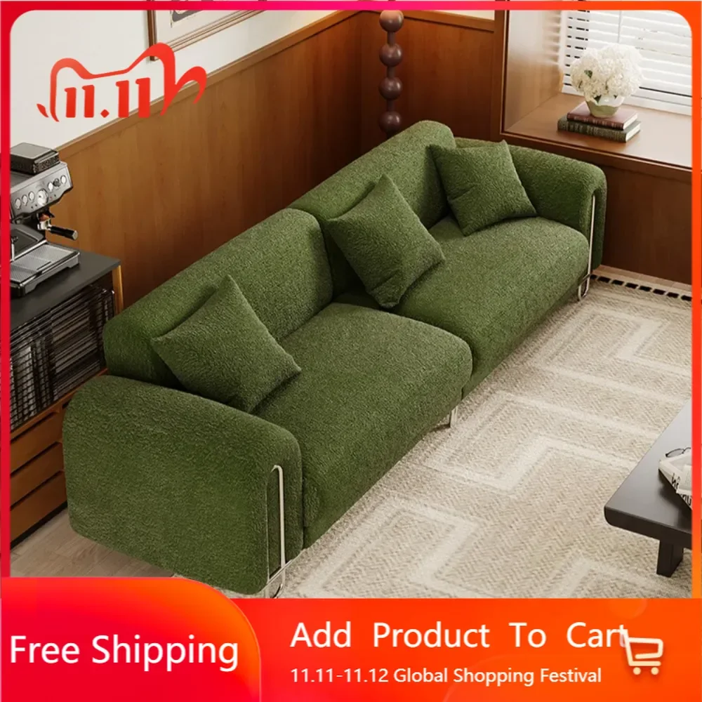 

Modern Minimalist Sofas Backdrop Armchair Luxury Elegant Sofas Salon Italian Creative Individual Divano Postmodern Furniture