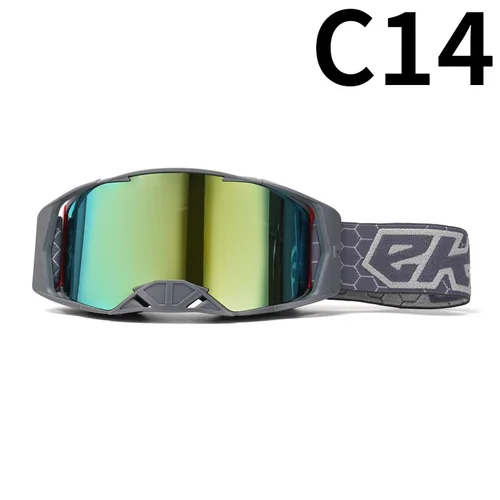 Imagen 2 del producto Gafas de motocicleta todoterreno: gafas protectoras a prueba de viento y polvo para motocross, conducción en vehículos todo terreno, ciclismo y aventuras al aire libre,