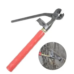 Manual Rebar Tie Wire Twisting Pliers Tool,Rebar Wire Tying for 0.8/1/1.2/1.5mm,Concrete Metal Wire Twisting Fence Tool Twister