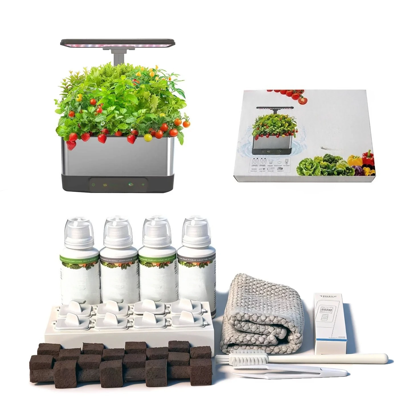 Kit de Sistema de Cultivo Hidr - Hydroponic Kit avaliação e preço