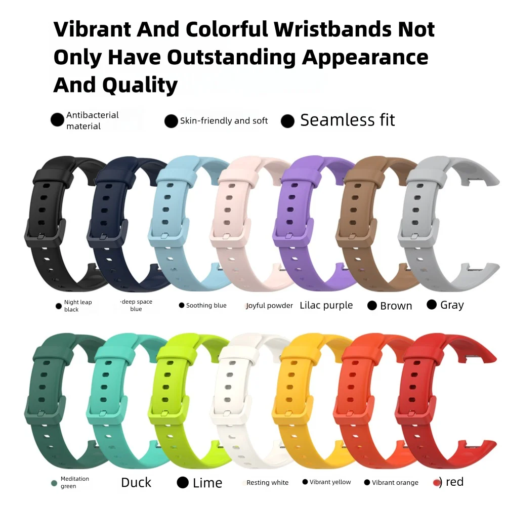 حزام Tpu الرسمي لـ Xiaomi Mi Band 7 Pro سوار خفيف الوزن من السيليكون سريع الإصدار قابل للتعديل حزام ساعة رياضي للرجال والنساء