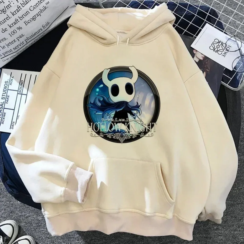 Hollow Knight Hoodies Herren Korea Ulzzang Grunge Y2k Ästhetik Damen Pullover Hoodies Lässiger HipHop Sweatshirt Harajuku Unisex – Detail 9