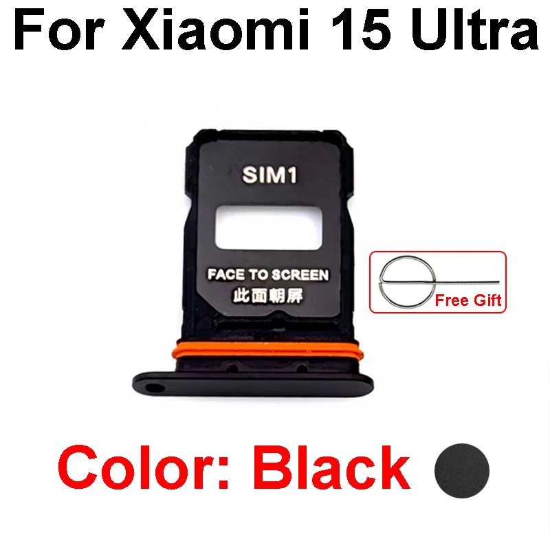 Sim Card Tray Socket Holder For Xiaomi 15 15 Pro 15 Ultra Sim