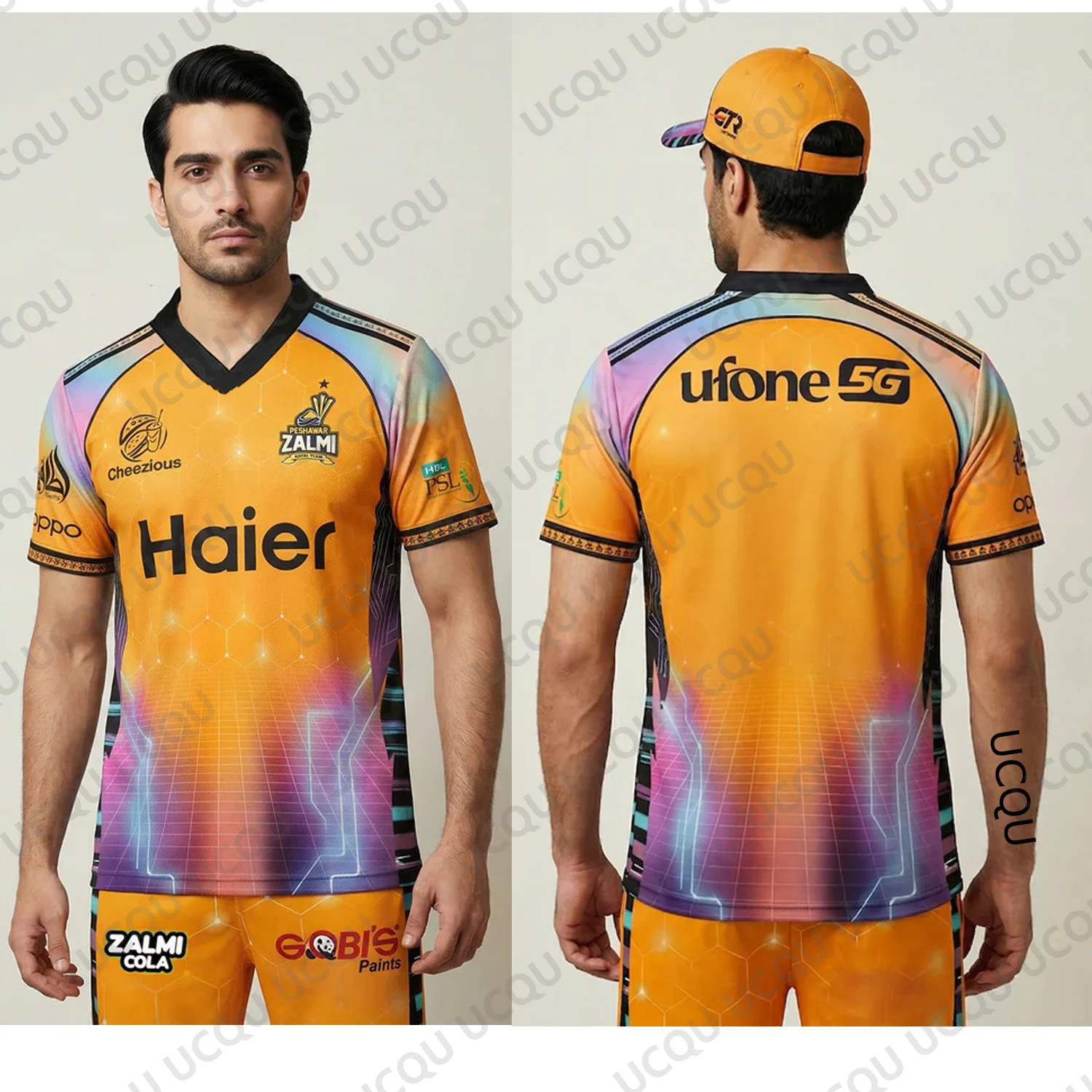 Camiseta de cricket Babar 56 del equipo local Peshawar Zalmi PSL XI de Pakistán 2026 para aficionados, para adultos/niños, para el día del partido