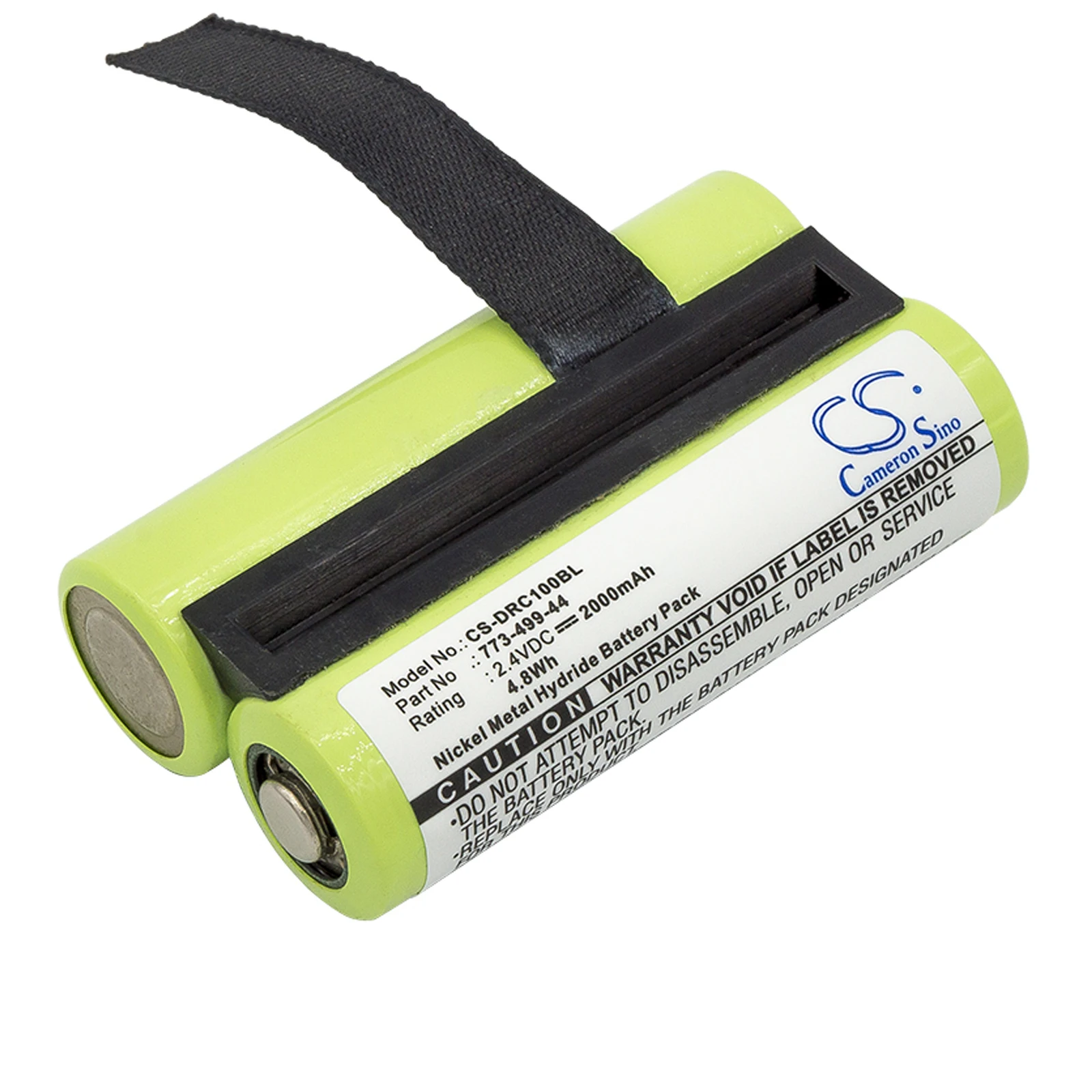 Ni-MH Crane Remote Control Battery for Damag,2.4v,2000mAh,DRC10,773-499-44