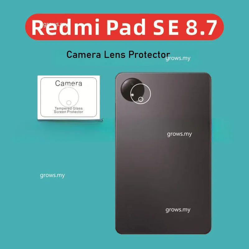 

For For Redmi Pad SE 4G 8.7" 2024 Camera Lens Protector Soft Film Tempered Glass for Redmi Pad SE 2024 8.7 inch