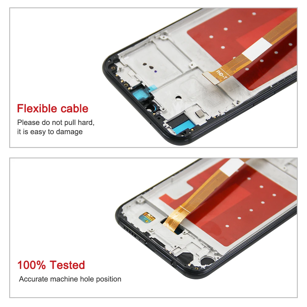 5.84 INCH Nova 3e Display For Huawei P20 Lite LCD Touch Screen Digitizer For HUAWEI  ANE-LX1 ANE-LX3 Display With Frame