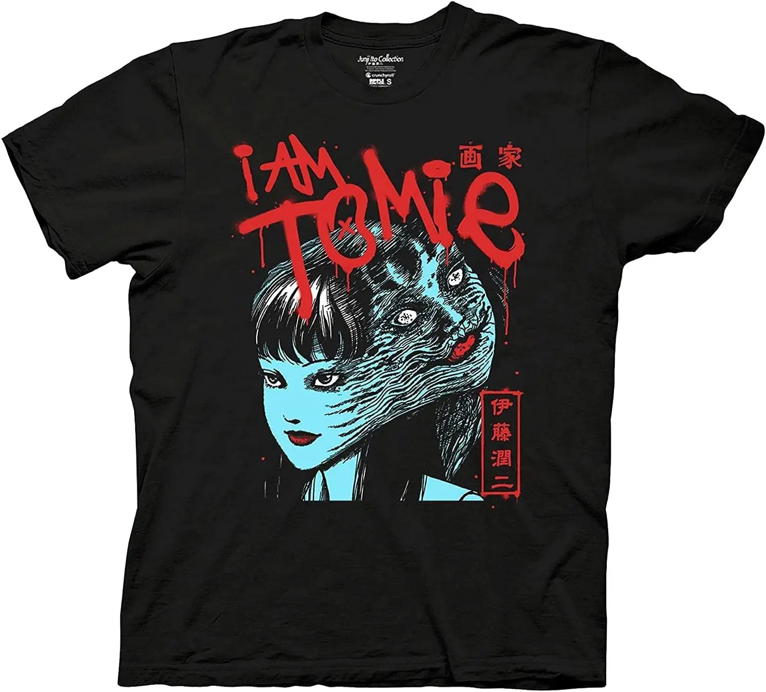 

Мужская рубашка Junji Ito Tomie, футболка с рисунком из аниме «I Am Tomie kshami», томие Манга
