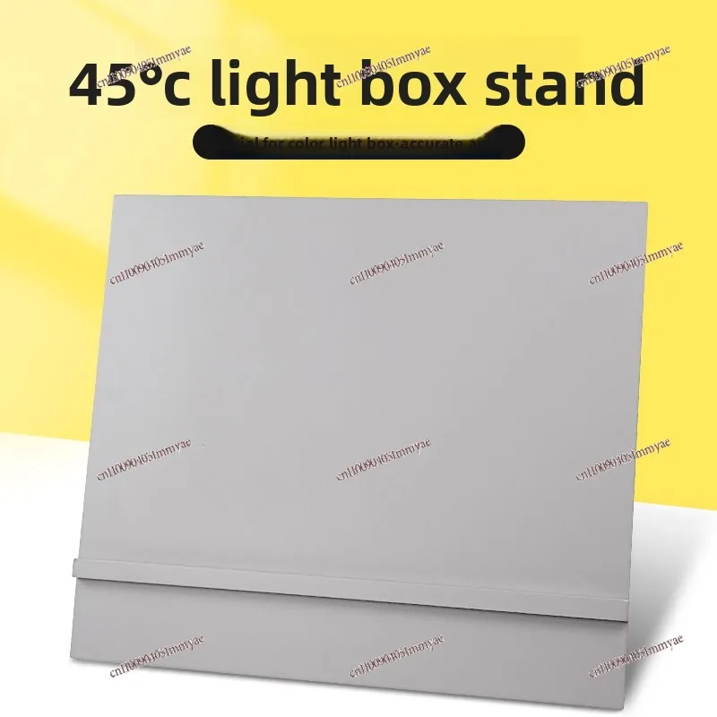 Light Box: 45° Degree Standard Source Color Light Box Looking At The Sample Table Slanted Plate Item